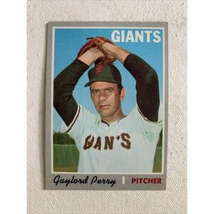 1970 Topps Set-Break #560 Gaylord Perry VG